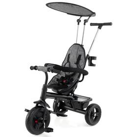 Hcst10597 Costway Toddler Tricycle 7 In 1 Push Trike With Adjustable Canopy Parent Handle Seat