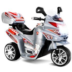 Costway T7615gra25808 Kids Ride On Motorcycle 3 Wheel 6v Battery Powered Electric Toy Power Bicycle