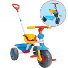 Cw8030bl Chromewheels Kids Tricycle With Pushing Handle And Seat 741025923119