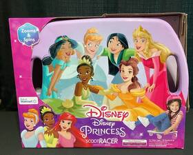 Disney 810054612933 Princess Scoot Racer Unisex Ride-on Board For Kids 18 Months And Up