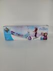 Disney Frozen Scooter Girlsfoot Inline Folding Kick Blue Lightweight Aluminum Gift