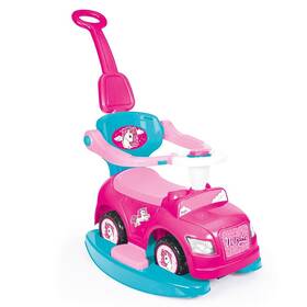 Dolu 690089025371 Ride On Car 4-in-1 Walk And Drive - Unicorn Pink Walk-ride-rock-drive F