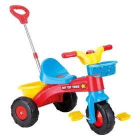 Dolu 777904187006 My First Trike Bike - Colorful Pedal With Parental Control Handle Attach