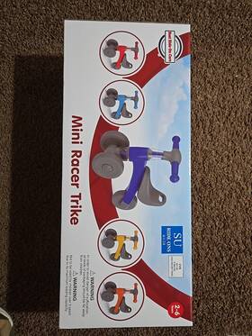 Dongguan Chi Lok Bo Toys Company Limited 860193 Mini Racer Trike New In Box Perfect Gift