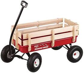 Duncan 071617107284 Toys Mountain Wagon - Pull-along For Kids With Wooden Panels All T