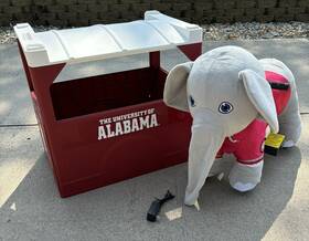 Dynacraft 087876805625 6 Volt Collegiate Plush Ride-on Toy Alabama University - See Video