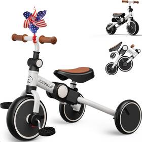 Eaglestone Es76s-1 Tricycle For Toddlers 1-3 Years Old 4 In 1 Foldable Bike Tricy