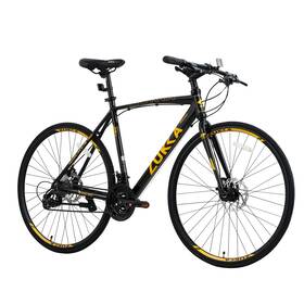 Earth & Table 950843474343 24 Speed Hybrid Bike Disc Brake 700c Road For Men Womens City Bicycle Earth & Table 950843474343 24 Speed Hybrid Bike Disc Brake 700c Road For Men Womens City Bicycle