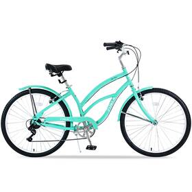 Earth & Table 950843474732 7 Speed Bicycles Multiple Colors 26 Inch Beach Cruiser