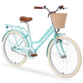 Earth & Table 950843474787 Steel Frame Multiple Colors For 10 Years Old Girls Bike 24