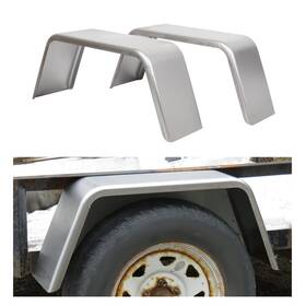 Ecotric Vc-lyam-377 Square Trailer Fenders For 14 Inch -16 Wheels Compatible With C... Fast Ship
