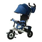 Eks7368945318572zr Outdoor Lightweight Adjustable Convertible Tricycle Stroller Blue