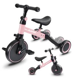 Elantrip 796647273487 5 In 1 Balance Bike For To 3 Years Old Kids Toddler Tricycle Trikes Tr