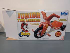 Empire Toys 636060172281 Junior Rescue Big Wheel - New Listed As Used Open Box 18m-3y