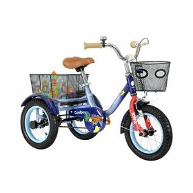 Empylynzar Cb-tk3 Kids Tricycle With Safety Features Wide Anti-skid Tires Storage Basket Sof