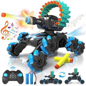 Eulogia Sy076a-1 Rc Tank That Shoot 8wd Remote Control Monster Truck With 20 Bullets
