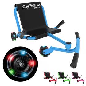 Ezyroller 421905613484 Classic Ride On Scooter And Go Kart For Kids Ages 4 - Blue Led Limited Edition