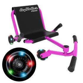 Ezyroller 421905613491 Classic Ride On Scooter With Light-up Wheels For Kids Ages 4 - Pink Led Limi