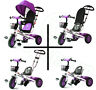 F08-5pink Strongkids Childs In Trike White Pink Push Along 8438481167110