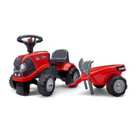 Falk Fa238c Case Ih Magnum Ride-on Push Along With Cart And Tools