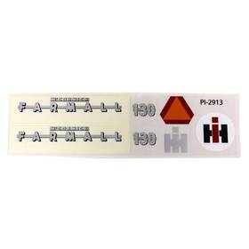 Farmall Dpi2913 130 Pedal Tractor Decal Set