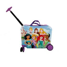 Fast Forward 840716273165 Disney Princess Ride On Suitcase For Kids 18ftft Toddler Carry-on Luggage With