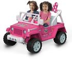 Ffr87 Power Wheels Disney Minnie Mouse Happy Helpers Jeep 887961494068