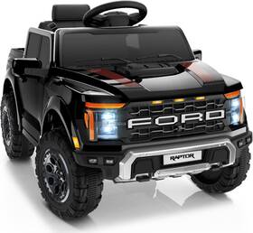 First Ride On 724004666207 12v Ford F150 Raptor Electric Car For Kids - 3-point Safety Belt And Led Lights