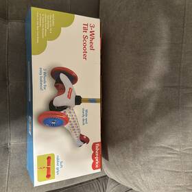 Fisher-price 021331858306 New Kids 3 Wheel Tilt Scooter Preschool Ages Easy Balance Grips