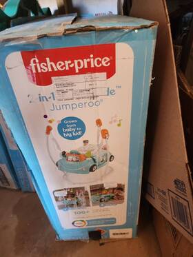Fisher-price Gpn16 Fisher-price 2-in-1 Sweet Ride Jumperoo Activity Center
