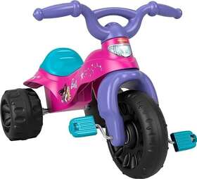 Fisher-price Hmb26 Fisher-price Barbie Tricycle With Handlebar Grips And Storage Area Multi-terrain