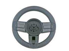 Fisher-price Power Wheels J4390-9769 Black Steering Wheel Ford Mustang And Jeep Hurricane