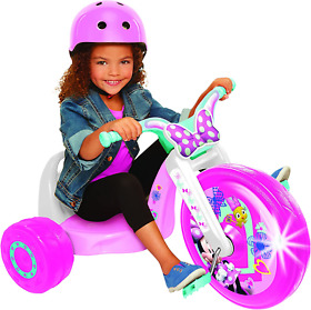Fly Wheels Minnie 15inch Fly Wheel Junior Cruiser 1 Ride-on Ages 3-7 Pink White