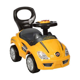 Freddo Toys Deluxe Ride On Car And Push Car Pink