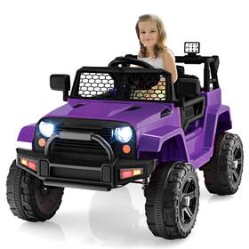Glacer Gt-ry-rt37090ps 12v Kids Ride On Car Electric Vehicle Jeep With Parental Remote Musi