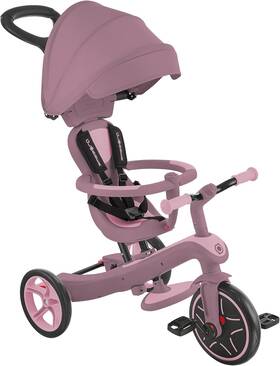 Globber 637-510 Explorer Trike Eco 4-in-1 Berry