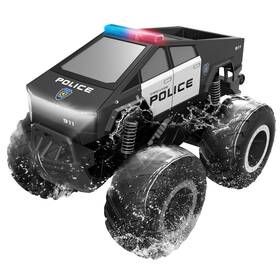 Gobang Gb-3095bl 1 16 Amphibious Cyber Police Car Monster Truck Toys Remote Control Car
