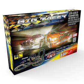 Golden Bright 6626 Big Racer Road Racing Set- Electric Powered
