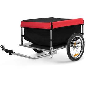 Goplus Su-35207-lt Bike Cargo Trailer Foldable Bicycle With 16 Inch Wheels Remov