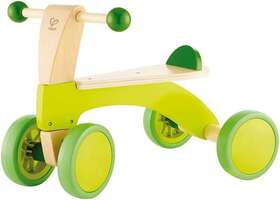 Hape 696393804839 Scoot Around Ride On Wood Bike Award Winning Four Wheeled Wooden Push Toy