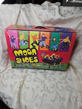 Hart Moon Shoes 044327103006 Vintage Anti-gravity Bounce Mini Trampoline 1989