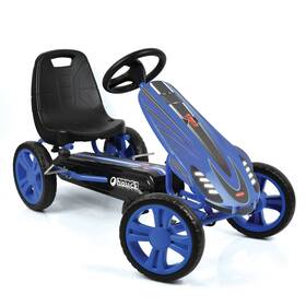 Hauck 90301-u-a Speedster Pedal Go Kart With Adjustable Bucket Seat Ages 4-8 Open Box