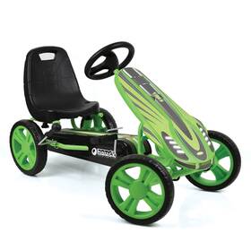 Hauck 90309-u-b Speedster Pedal Go Kart With Adjustable Bucket Seat For Kids Ages 4-8 Used