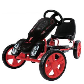 Hauck 90802-u-a Speedster Pedal Go Kart And Adjustable Bucket Seat Kids Ages 4-8 Open Box