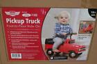 Hearth Song Red Retro Ford Pickup Truck Foot-to-floor Ride-on For Kids New In Box