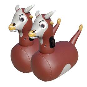 Hearthsong H3967-ab Inflatable Bull Riding Bouncy Hoppers For Kids 5 - Outdoor Jumping Toys 2