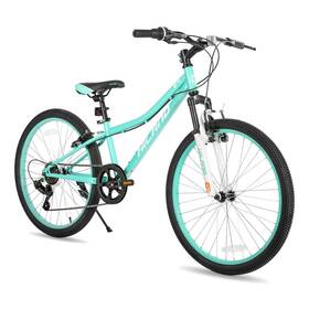 Hh Hiland Him012mg-24s 20 24 Inch Mountain Bike For Kids Age 5 Year Old Front Suspension F