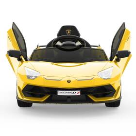 Hipicute Quun96rfkpercvh2gi64kwvlkt16 12v Electric Ride-on Car For Kids Licensed Lamborghini Battery-powered Spor