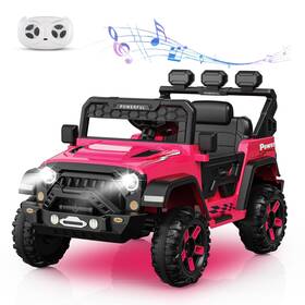 Hipicute Sw9glaytshvasbwo 2vzhgqkf5 12v Kids Ride On Truck Car With Parent Remote Control Electric Vehicles