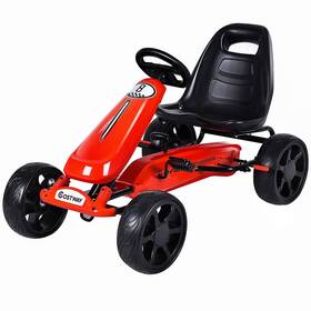 Ty570630re Honeyjoy Go Kart Kids Ride On Car Pedal Powered 4 Wheel Racer Toy Red Ty570630re Honeyjoy Go Kart Kids Ride On Car Pedal Powered 4 Wheel Racer Toy Red